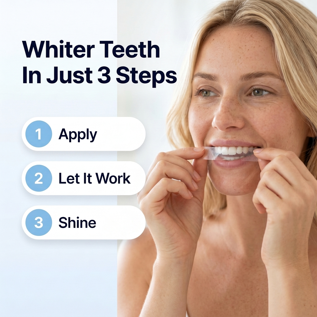 Crest 3D Whitening Strips Professional Effect Luxe