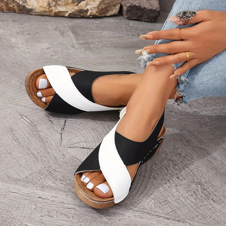 Soleva - Ultra-Comfort Orthopedic Wedge Sandals