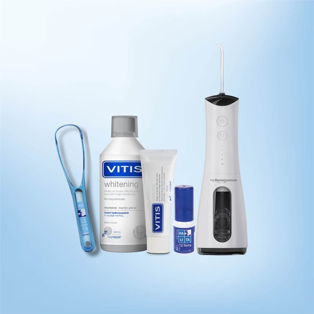 Komplette Mundpflegeroutine – Waterflosser