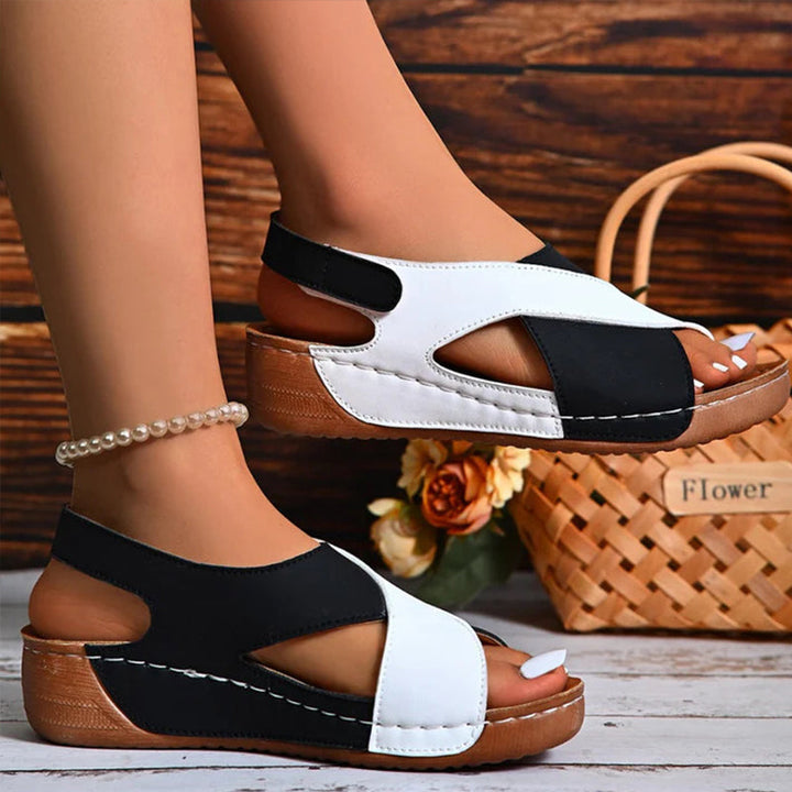 Soleva - Ultra-Comfort Orthopedic Wedge Sandals