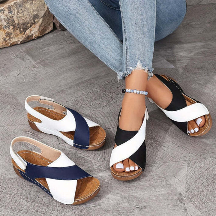 Soleva - Ultra-Comfort Orthopedic Wedge Sandals