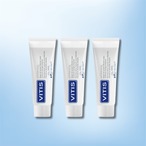 3x Vitis Whitening Zahnpasta – 75 ml