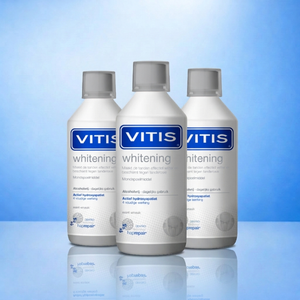 3x Vitis Whitening Mundspülung – 500 ml