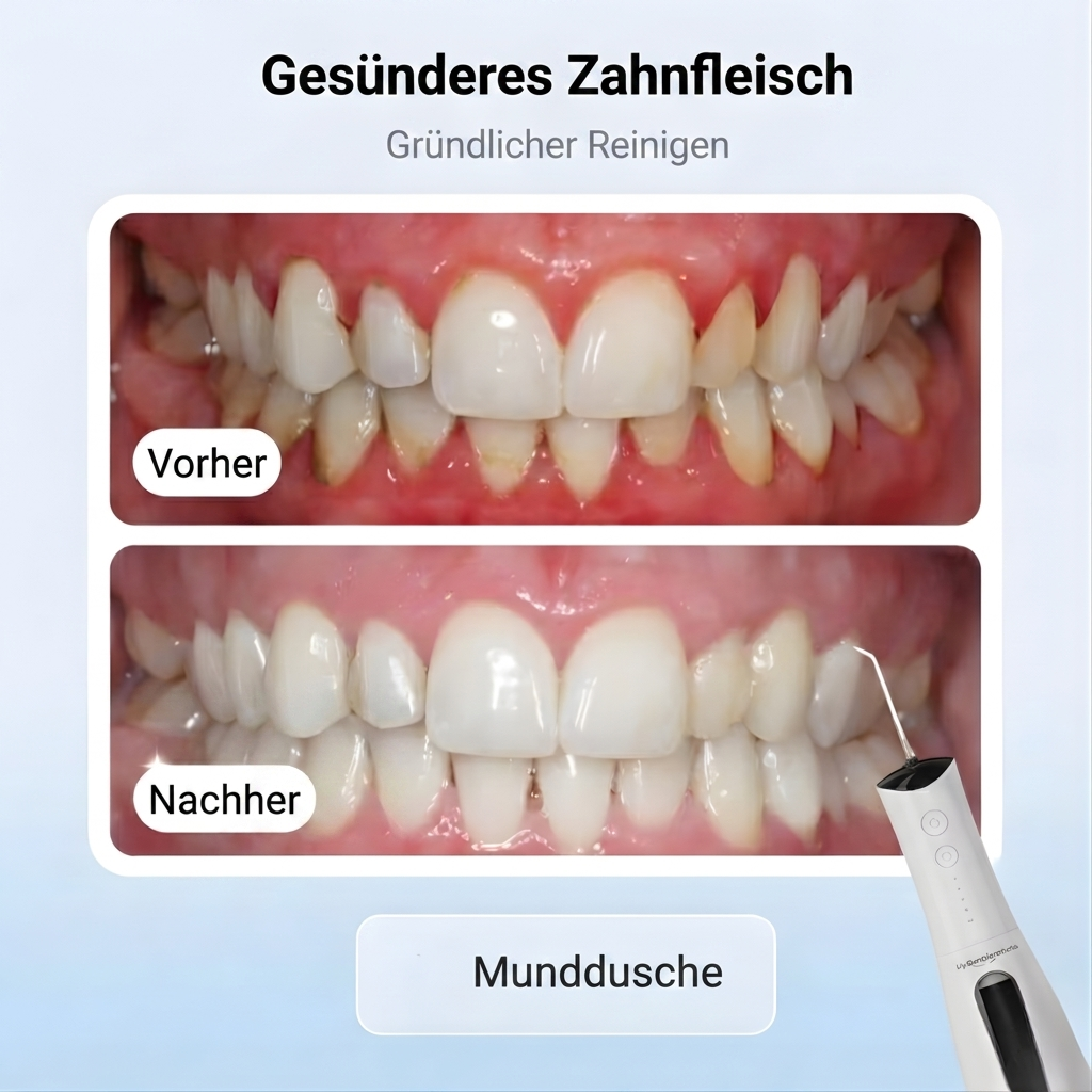 My Munddusche | Stärkeres und gesünderes Zahnfleisch